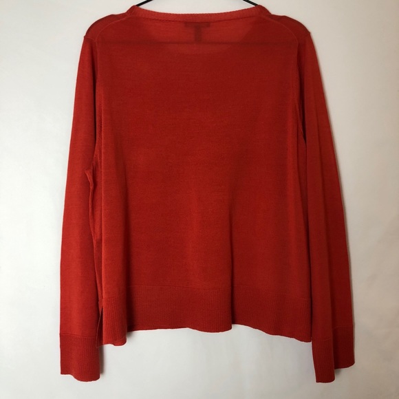 NWT Eileen Fisher Merino Scoop Neck Sweater XL - Picture 6 of 7
